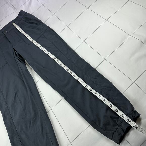 Athleta Pants Womens 4 Gray Trekkie Jogger Athletic Hiking Casual Nylon Travel - Picture 11 of 12